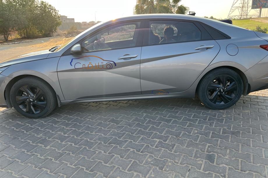 Elantra Cn Hyundai Sheikh Zayed City Silver Car For