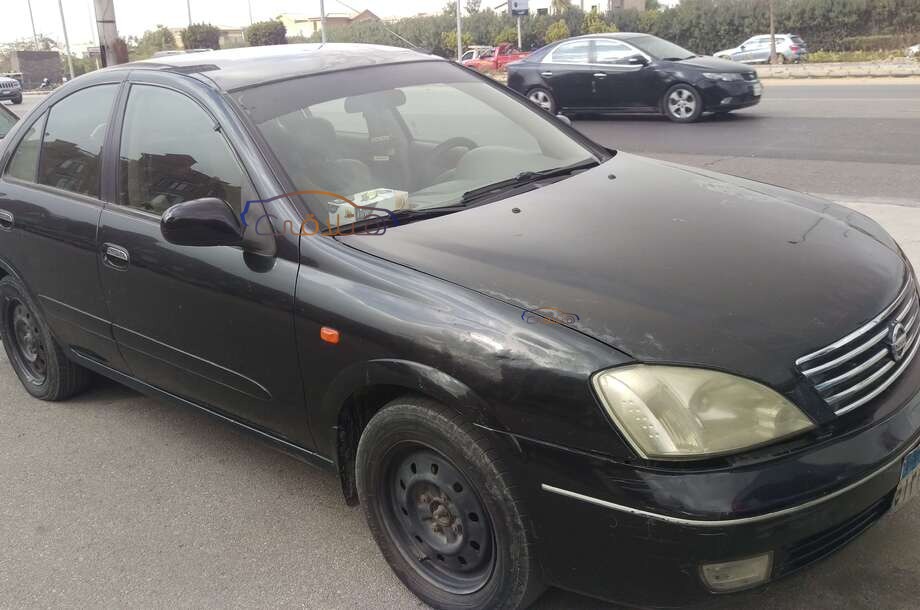 Sunny Nissan El Haram Black Car For Sale Hatla Ee