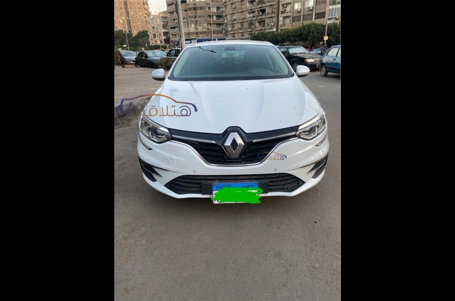 Megane Renault Heliopolis White Car For Sale Hatla Ee