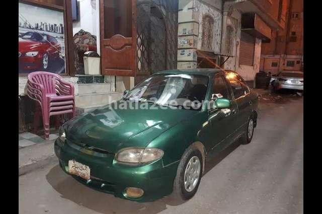 accent hyundai 1999 mansoura green 3157332 car for sale hatla2ee eg hatla2ee com