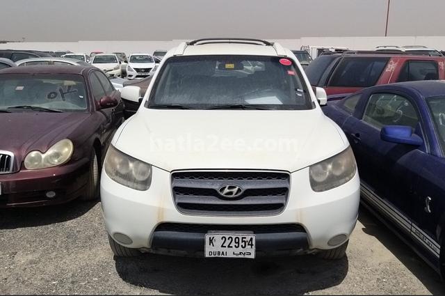 Santa Fe Hyundai 2009 Dubai White 3302217 Car For Sale Hatla2ee