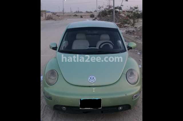 Beetle Volkswagen 01 Maadi Green Car For Sale Hatla2ee