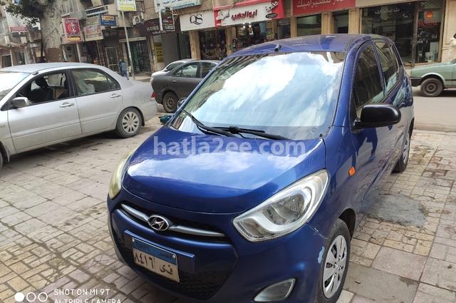 I10 Hyundai 14 Cairo Blue Car For Sale Hatla2ee