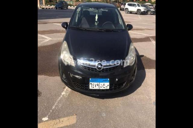 Corsa Opel 12 Alexandria Black Car For Sale Hatla2ee