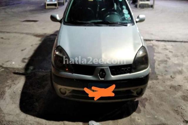 Clio Renault 02 Alexandria Silver Car For Sale Hatla2ee