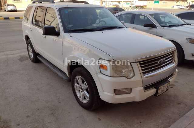 Explorer Ford 10 Riyadh White Car For Sale Hatla2ee