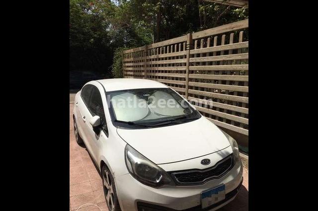 Rio Kia 14 Cairo White Car For Sale Hatla2ee