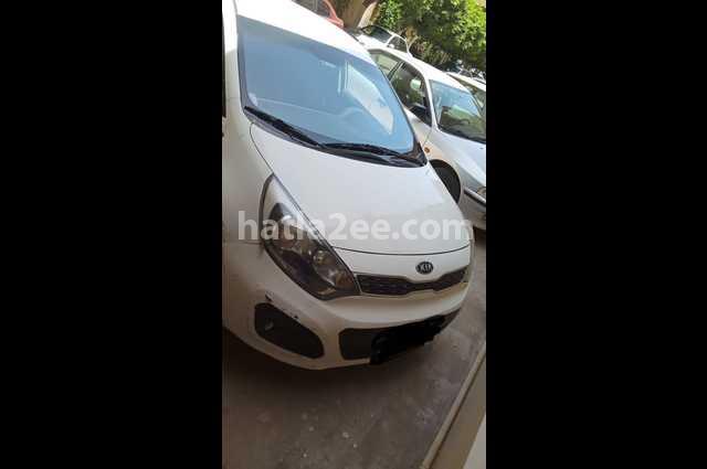 Rio Kia 14 Cairo White Car For Sale Hatla2ee