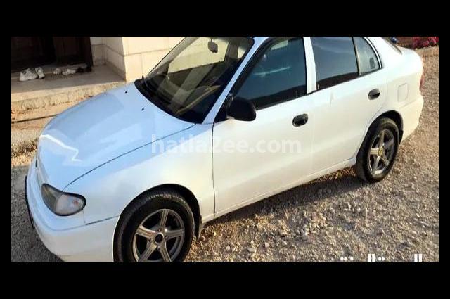 Accent Hyundai 1996 Amman White 4125114 Car For Sale Hatla2ee