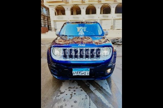 Renegade Jeep 16 Cairo Blue Car For Sale Hatla2ee