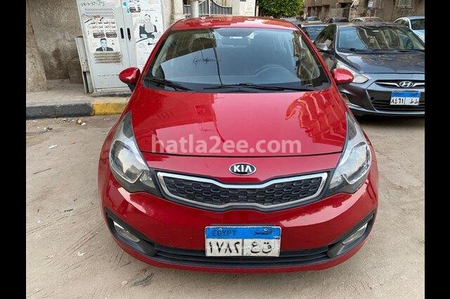 Rio Kia 14 El Haram Red Car For Sale Hatla2ee