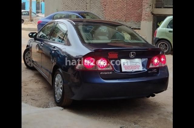 Civic Honda 2008 Suez Dark blue 4401312 - Car for sale : Hatla2ee