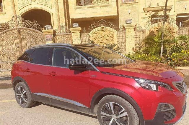 3008 Peugeot 2020 Cairo Dark Red 4538841 Car For Sale Hatla2ee