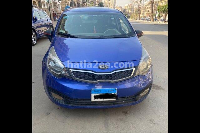 Rio Kia 14 Cairo Blue Car For Sale Hatla2ee