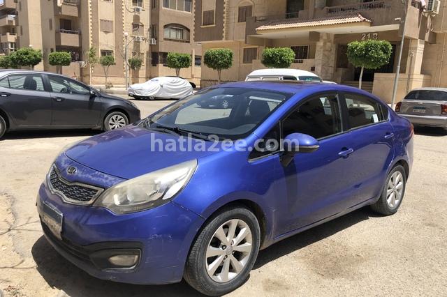 Rio Kia 12 Cairo Blue 470 Car For Sale Hatla2ee