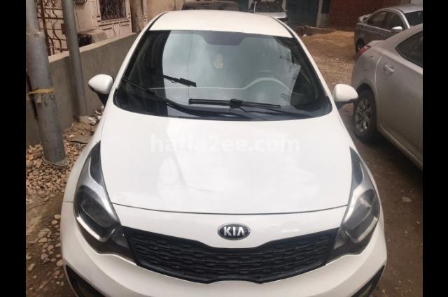 Rio Kia 14 El Haram White Car For Sale Hatla2ee