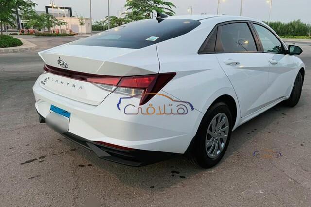 Elantra CN7 Hyundai 2021 Madinaty White 5093789 - Car for sale : Hatla2ee