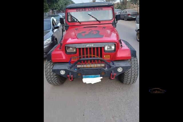 Wrangler Jeep 1990 Cairo Red 5363082 - Car for sale : Hatla2ee