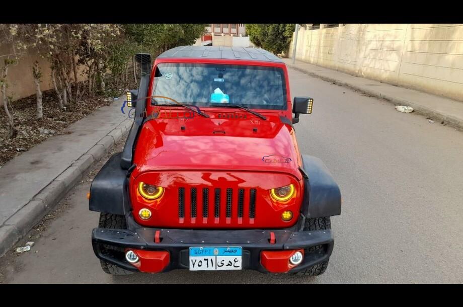 Wrangler Unlimited Jeep 2010 El Mahalla Red 5545118 - Car for sale :  Hatla2ee