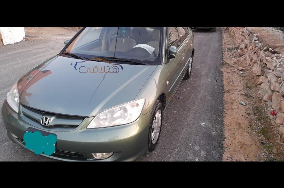 Civic Honda 2005 Amman Green 5735331 - Car for sale : Hatla2ee