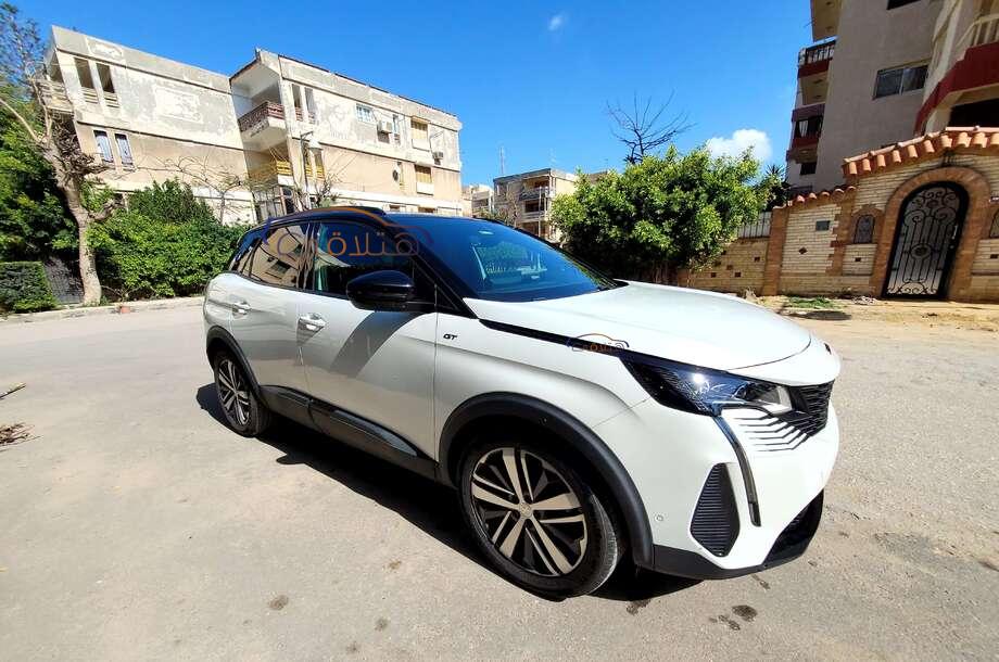 3008 Peugeot 2021 Alexandria White 5840104 - Car for sale : Hatla2ee