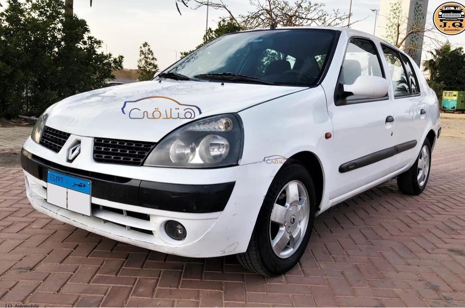 Clio Renault Heliopolis White 5858065 - Car for sale : Hatla2ee