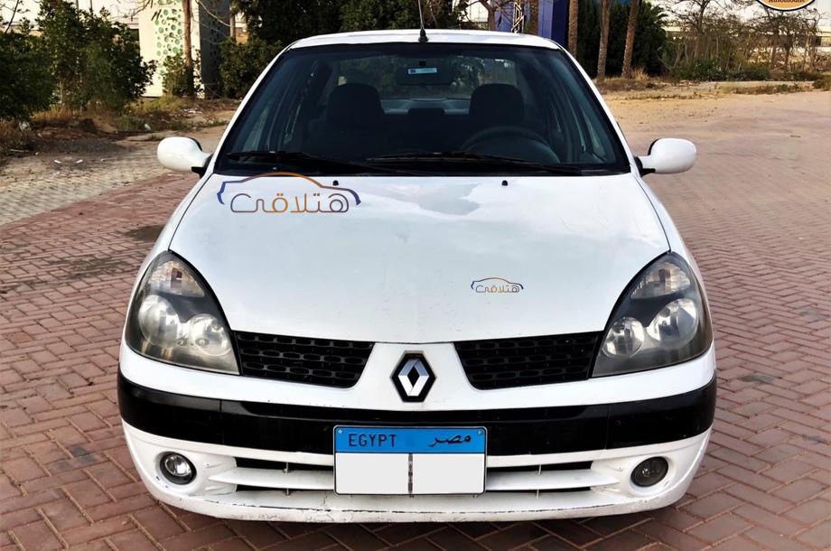 Clio Renault Heliopolis White 5858065 - Car for sale : Hatla2ee