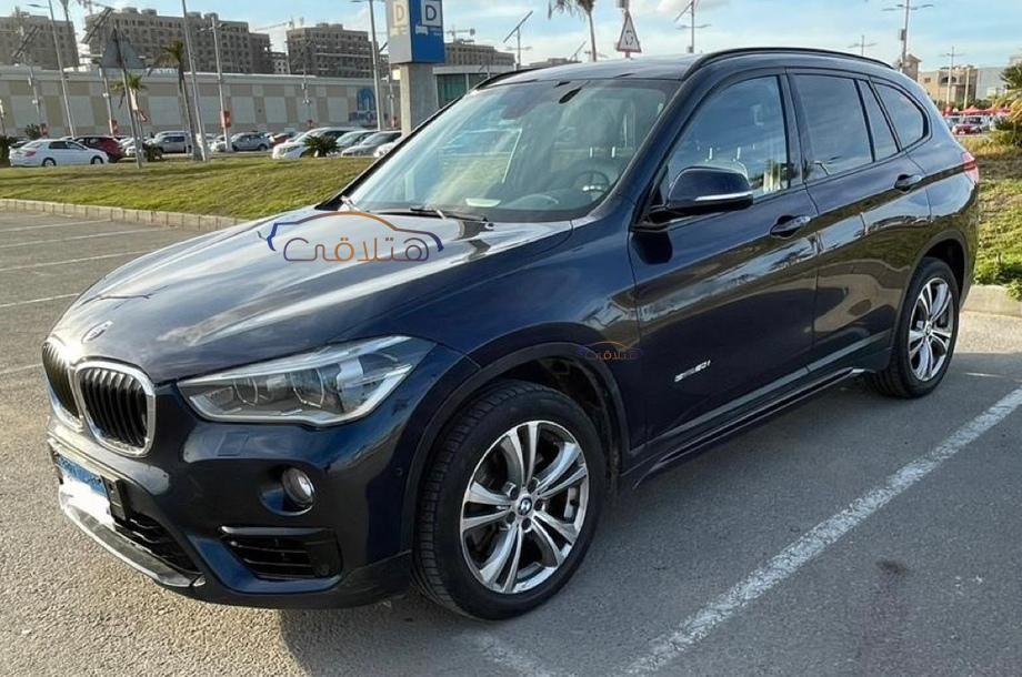 X1 BMW 2018 Alexandria Dark blue 5929071 - Car for sale : Hatla2ee