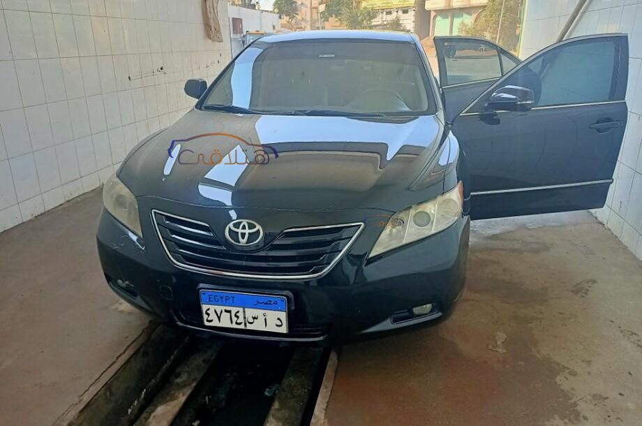 Camry Toyota 2008 Mansoura Black 5960544 Car for sale Hatla2ee