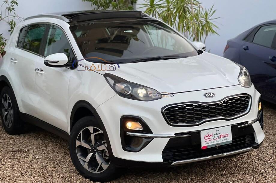 Sportage Kia 2019 Heliopolis White 5996121 - Car for sale : Hatla2ee