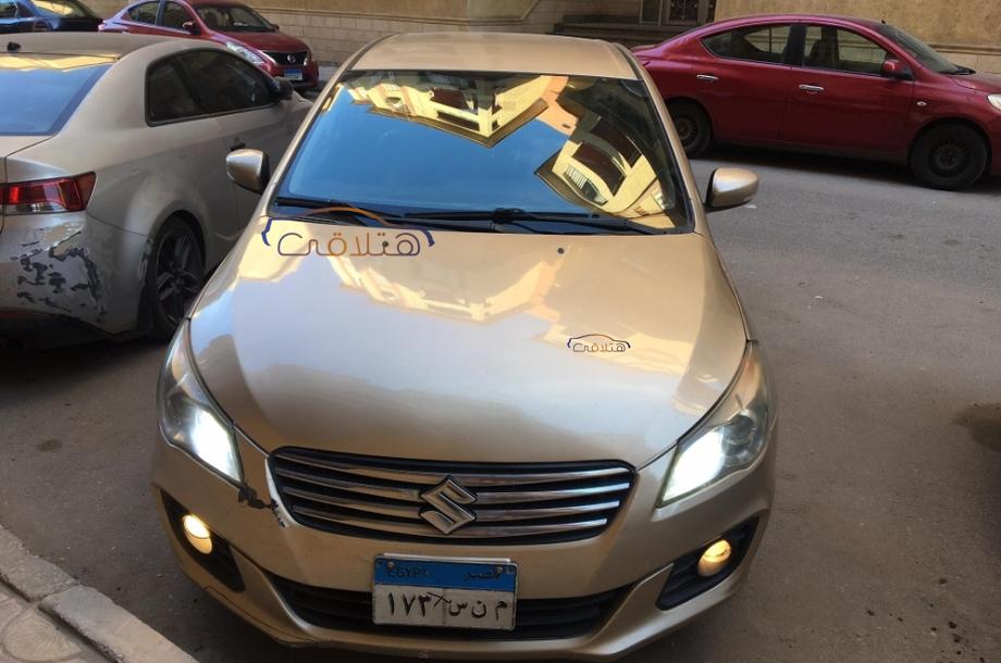 Ciaz Suzuki 2015 Nasr city Champagne 6120986 - Car for sale : Hatla2ee