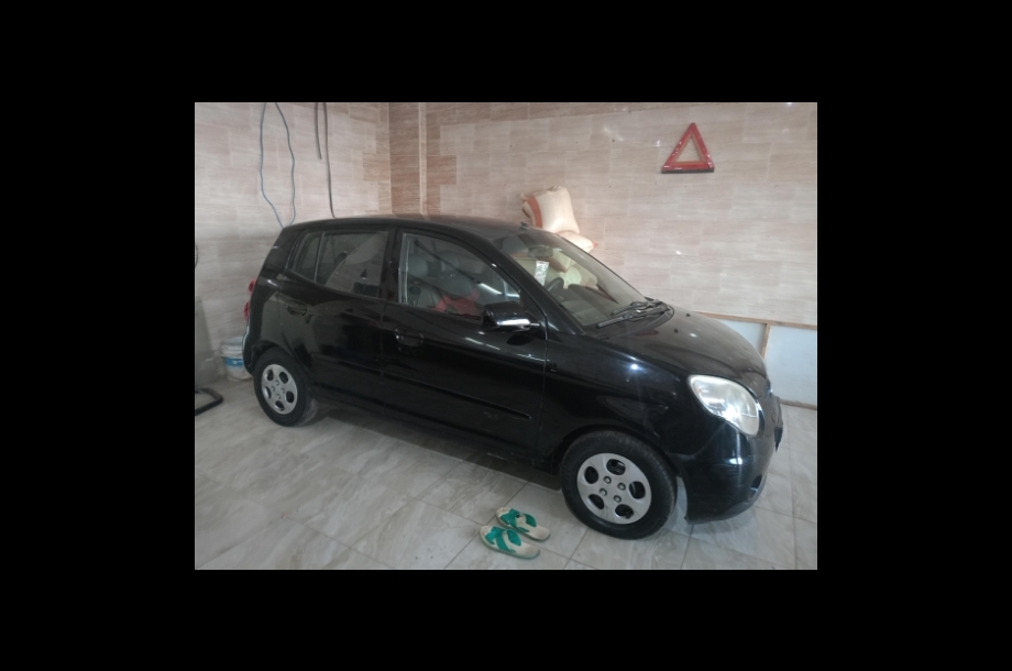 Picanto Kia 2008 Mansoura Black 6155646 - Car For Sale : Hatla2ee