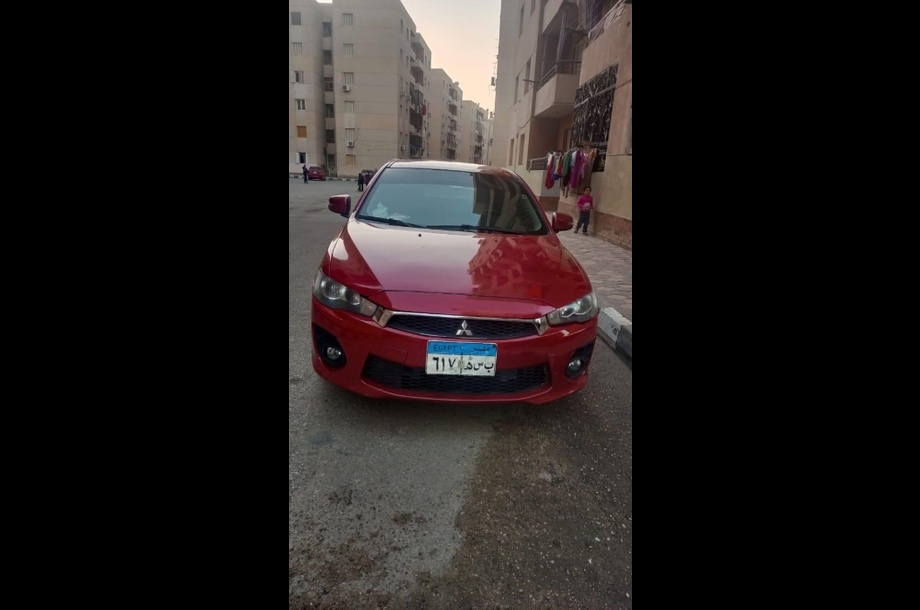 Lancer EX Shark Mitsubishi 2017 Cairo Red 6172125 - Car for sale : Hatla2ee