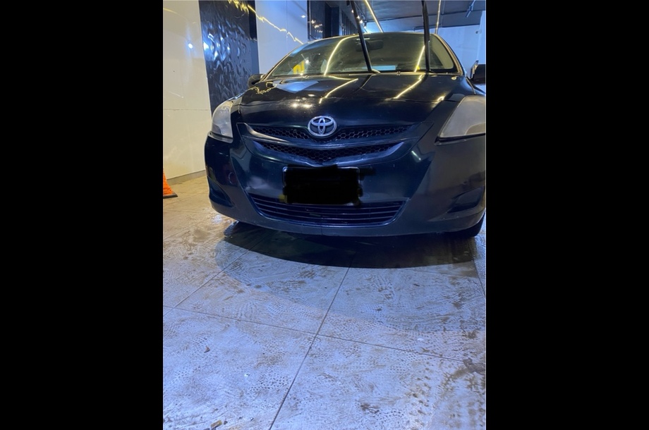 Yaris Toyota 2008 Mansoura Black 6172359 Car for sale Hatla2ee