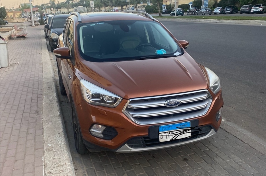 Kuga Ford 2018 Sheikh Zayed City Brown 6178229 Car for sale Hatla2ee