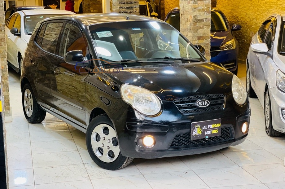 Picanto Kia 2009 Mohandessin Black 6192291 - Car For Sale : Hatla2ee