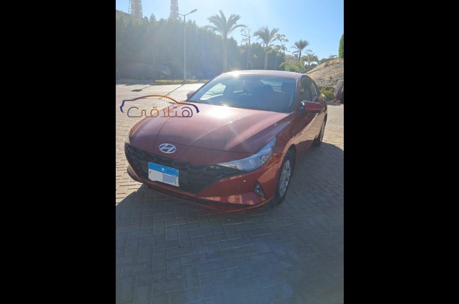 Elantra CN7 Hyundai 2021 Sheikh Zayed City Red 6228101 - Car for sale ...