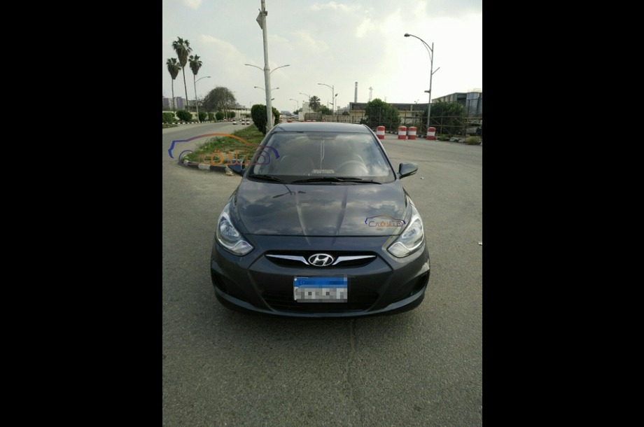 Accent RB Hyundai 2012 Mansoura Dark grey 6250976 Car for sale Hatla2ee