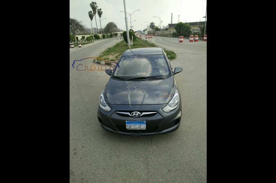 Accent RB Hyundai 2012 Mansoura Dark grey 6250976 Car for sale Hatla2ee