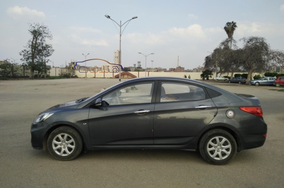 Accent RB Hyundai 2012 Mansoura Dark grey 6250976 Car for sale Hatla2ee