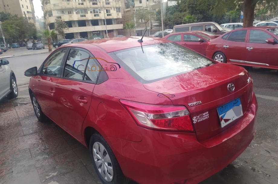 Yaris Toyota 2017 Heliopolis Red 6281079 Car for sale Hatla2ee