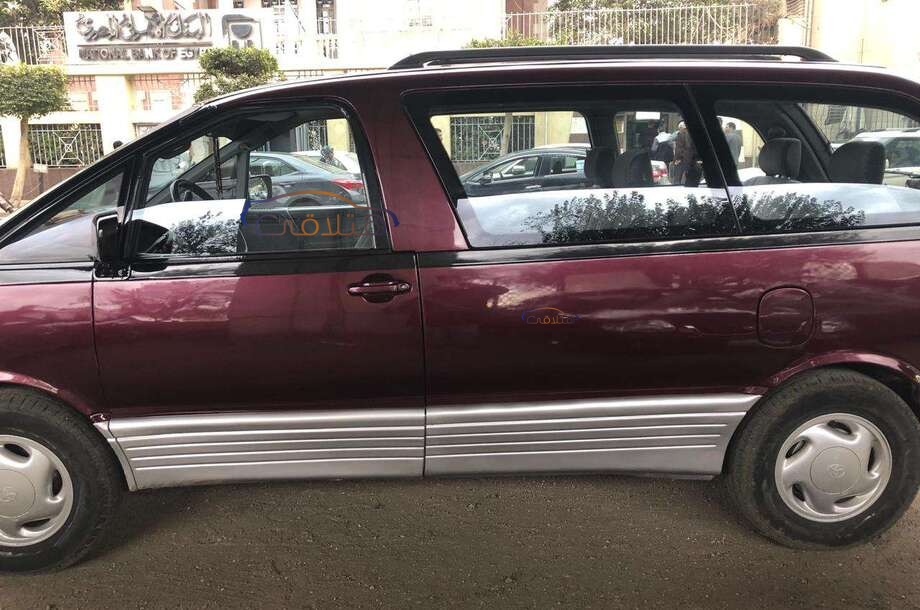 Previa Toyota 1992 Shobra Dark red 6315086 - Car for sale : Hatla2ee