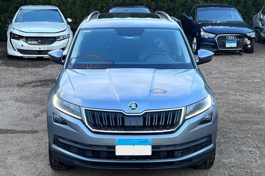 Kodiaq Skoda 2021 Cairo Gray 6328217 - Car for sale : Hatla2ee