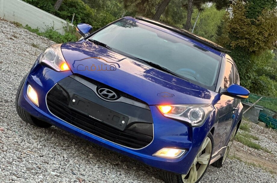 Veloster Hyundai 2012 Helwan Blue 6344194 - Car for sale : Hatla2ee