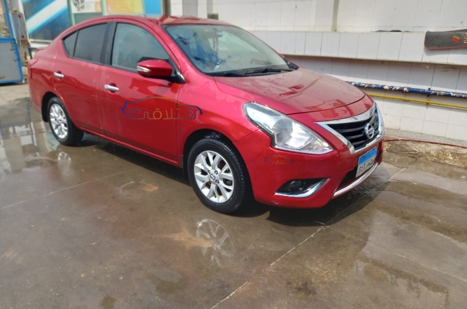 Sunny Nissan 2018 Pyramids Gardens Red 6362419 - Car for sale : Hatla2ee