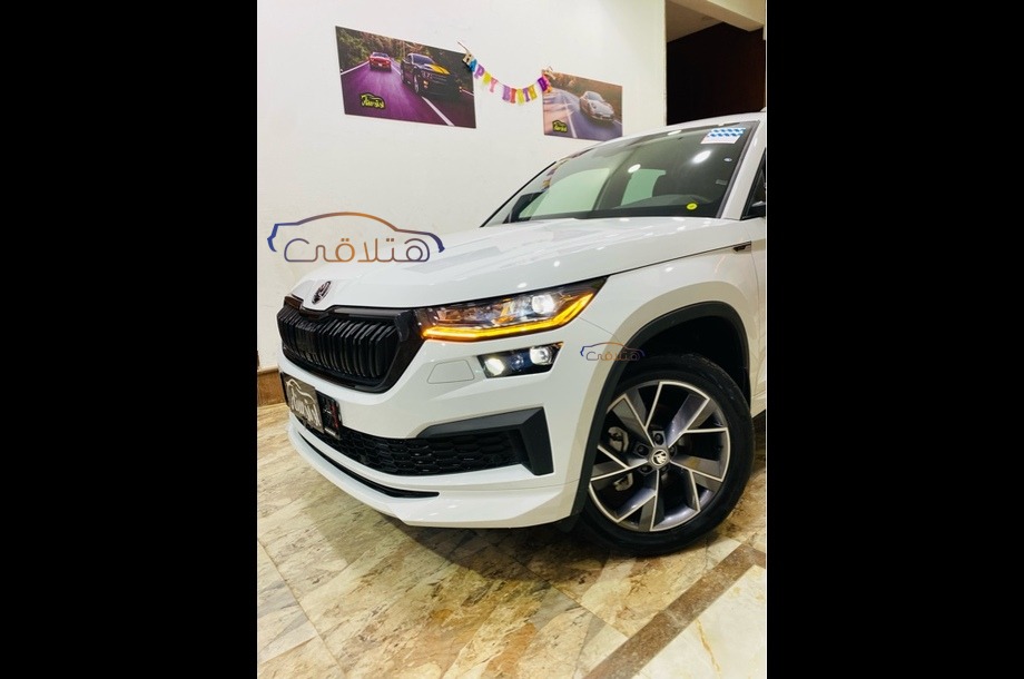 Kodiaq Skoda 2024 Alexandria White 6364847 - Car for sale : Hatla2ee