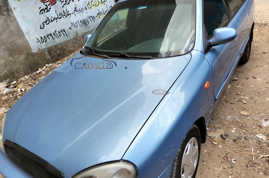 Lanos Daewoo 2007 Dyarb Negm Blue 6393221 - Car for sale : Hatla2ee