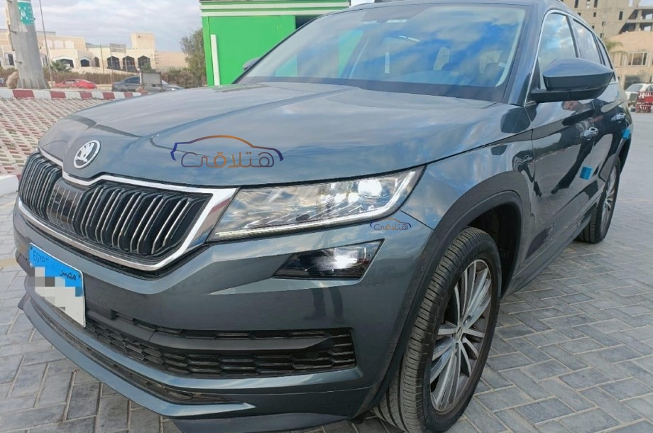 Kodiaq Skoda 2021 6 October Gray 6402116 - Car for sale : Hatla2ee