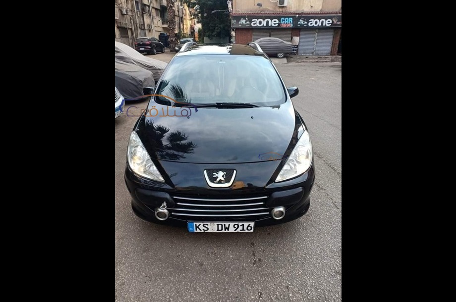 307 Peugeot 2007 El Haram Black 6410802 - Car for sale : Hatla2ee