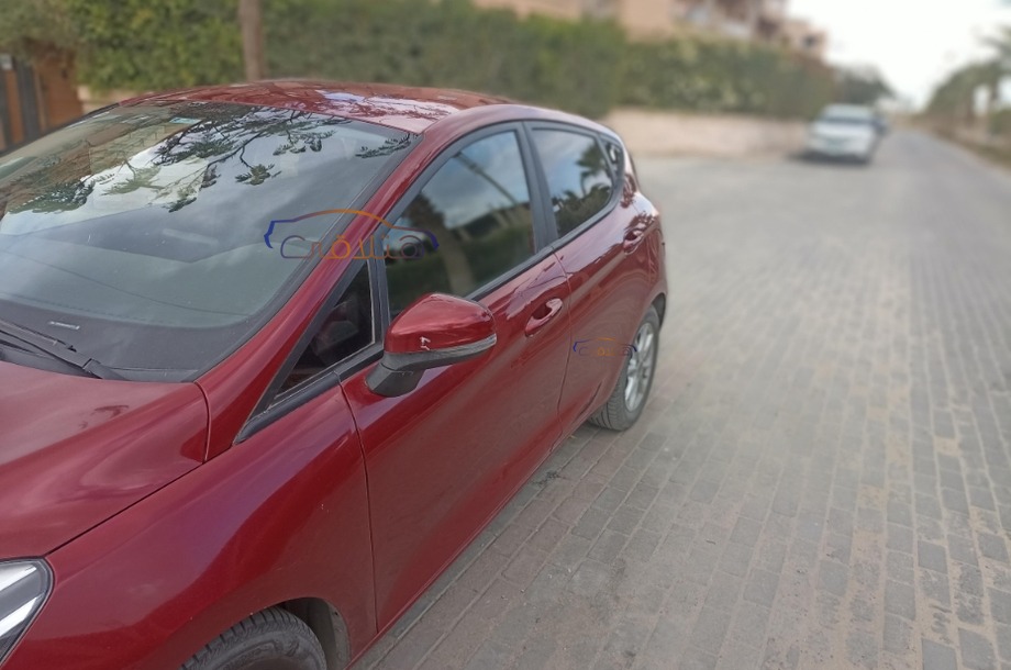 Fiesta Ford 2019 6 October Red 6416252 - Car for sale : Hatla2ee